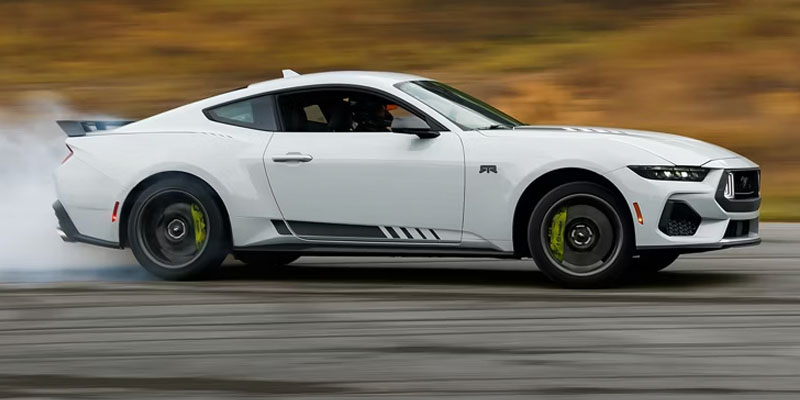 The Ford Mustang GT is built for performance, offering thrilling speed and precise handling on the open road.