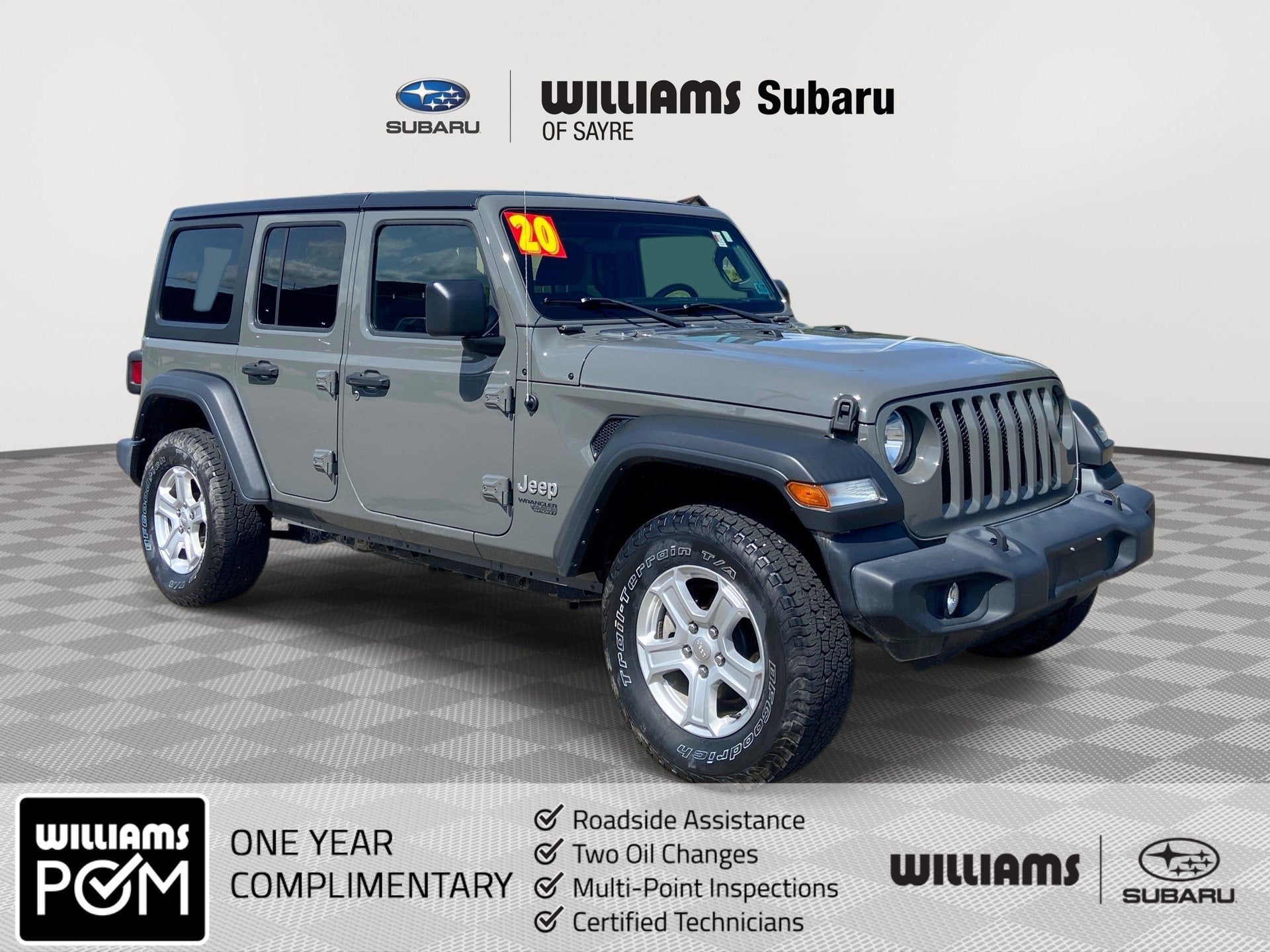 2020 Jeep Wrangler Unlimited Sport S