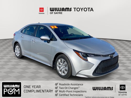 2022 Toyota Corolla LE