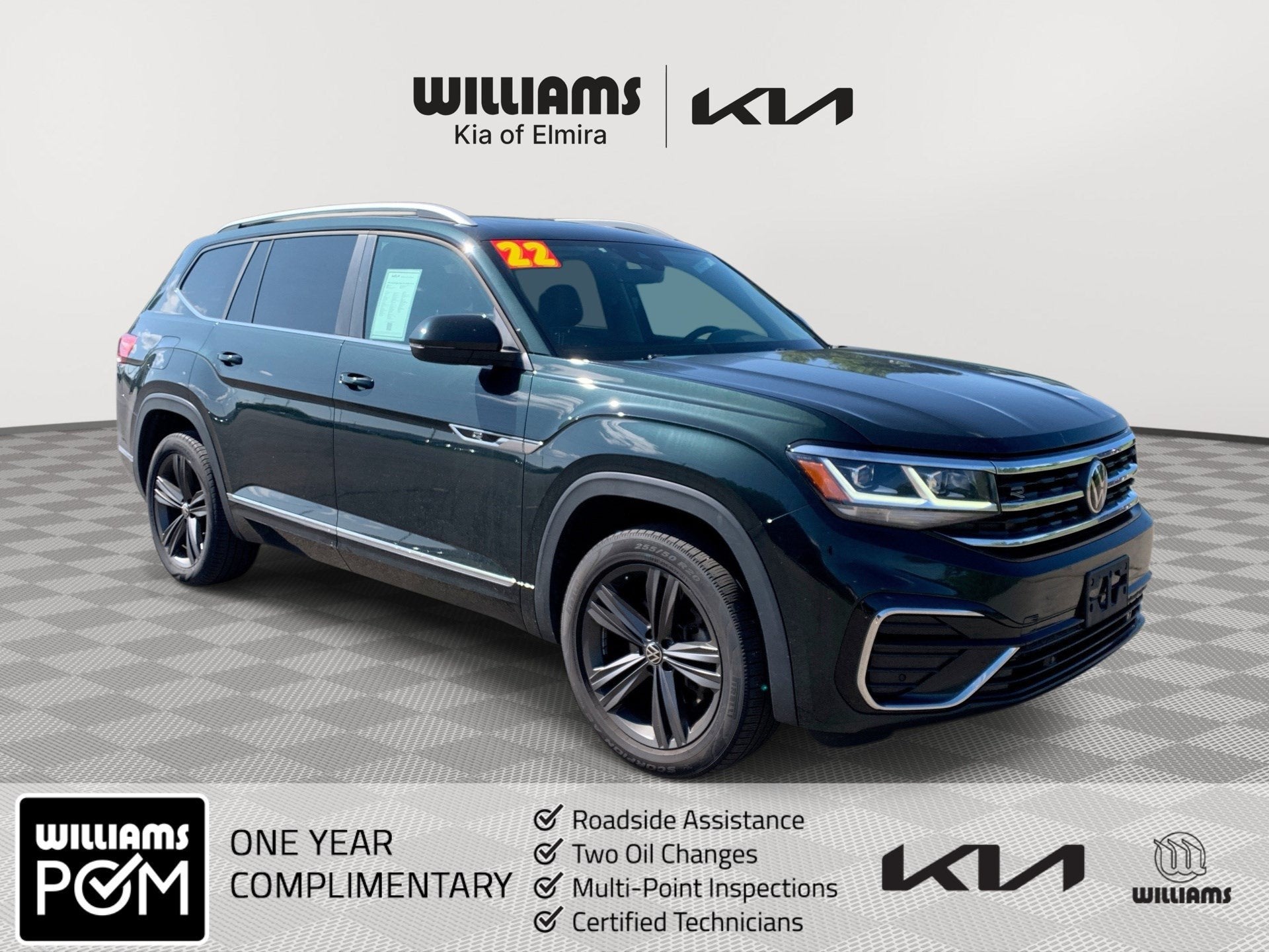 2022 Volkswagen Atlas 3.6L V6 SEL R-Line