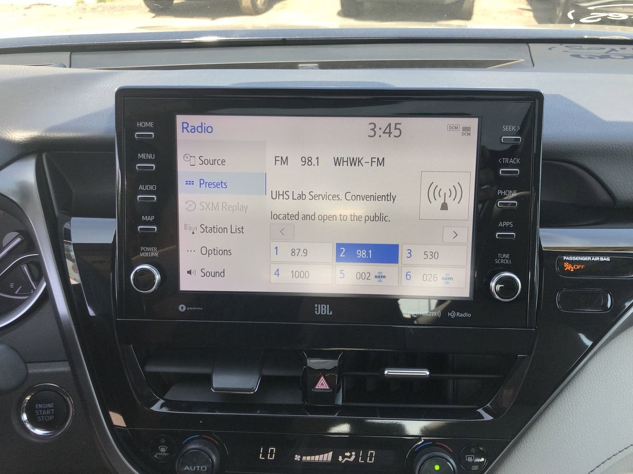 2022 Toyota Camry XLE V6