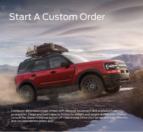 Start a custom order | Williams Ford of Binghamton in Vestal NY