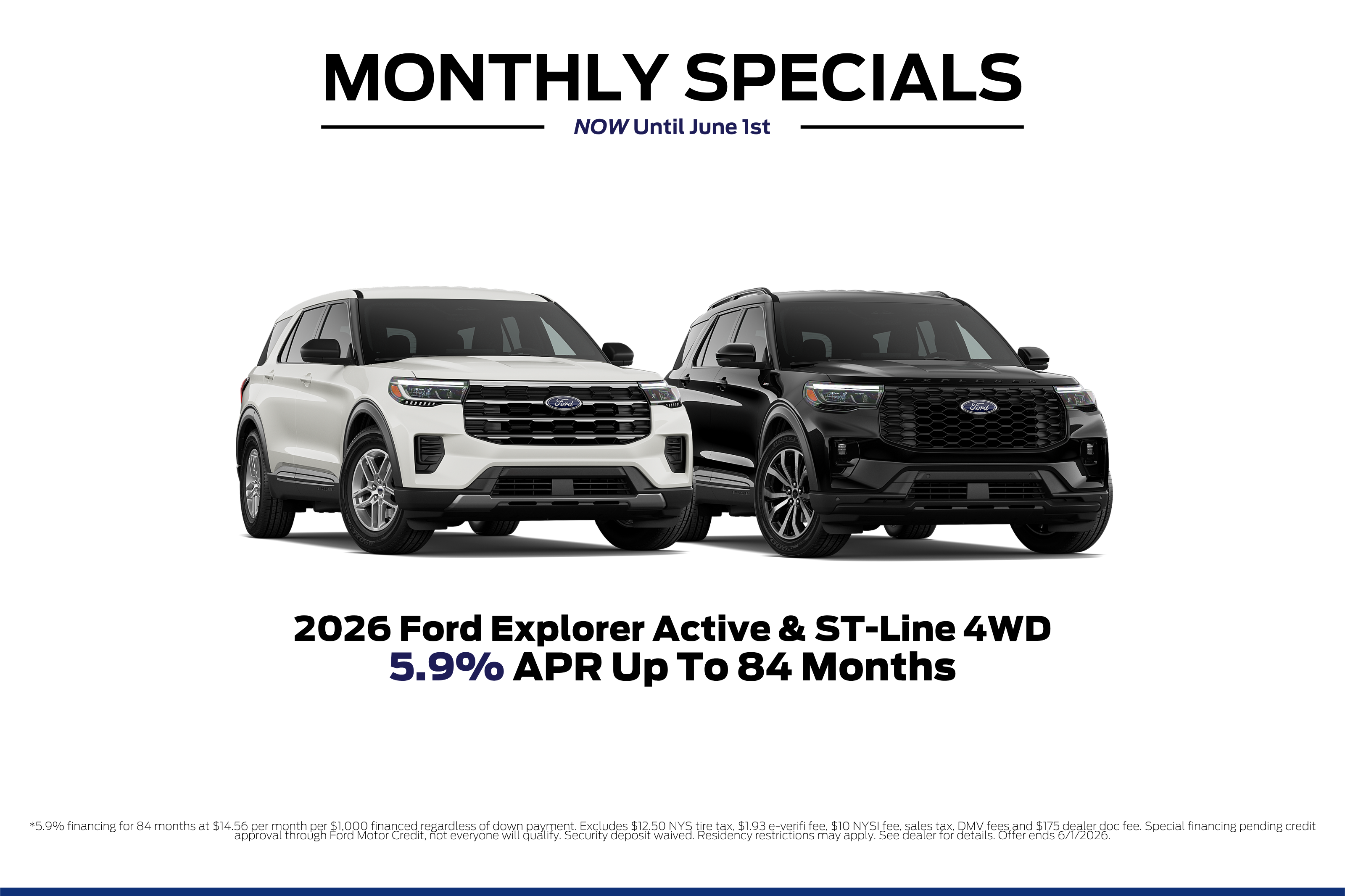 May Specials