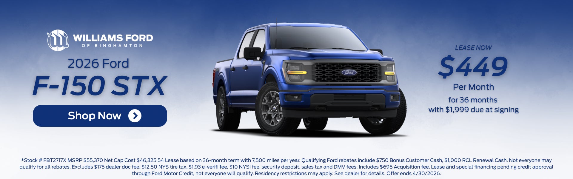 2026 Ford F-150 STX 4X4