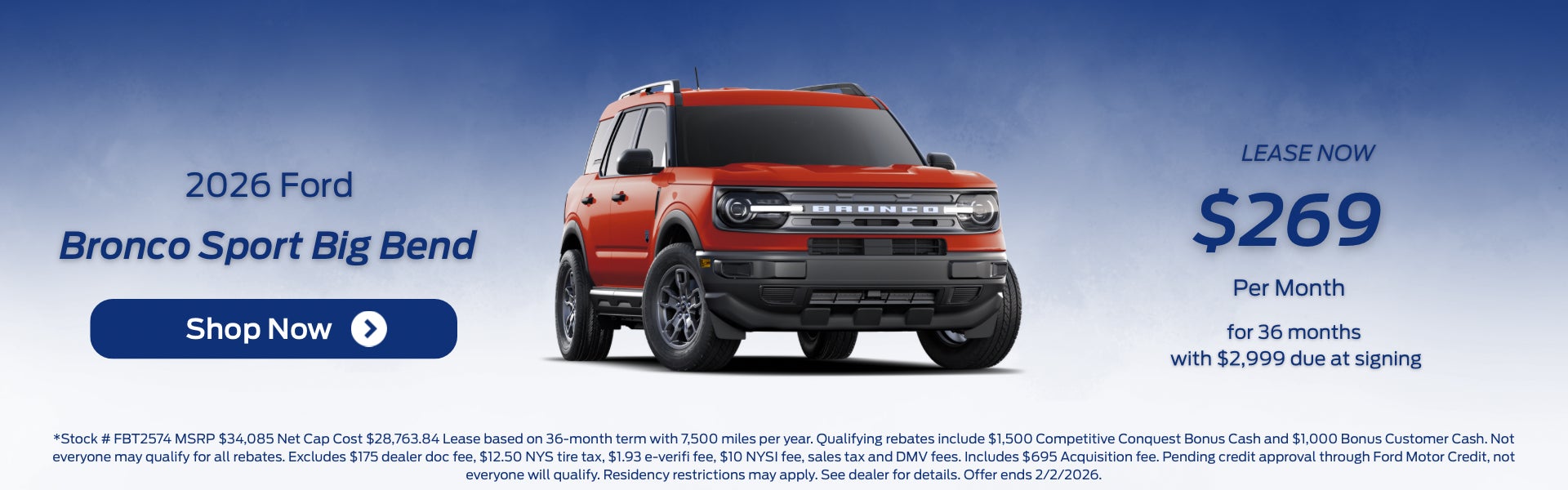 2025 Ford Bronco Sport Big Bend 4X4