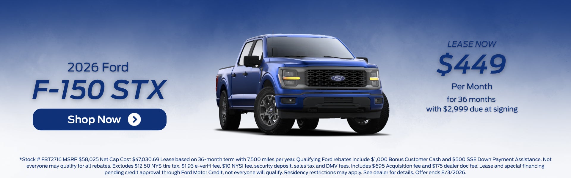 2026 Ford F-150 STX Crew Cab 4X4