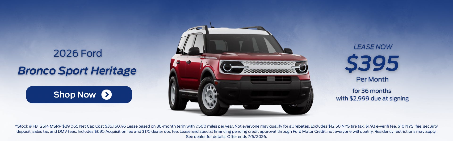 2026 Ford Bronco Sport Heritage 4WD